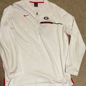 Georgia bulldogs 3/4 zip
